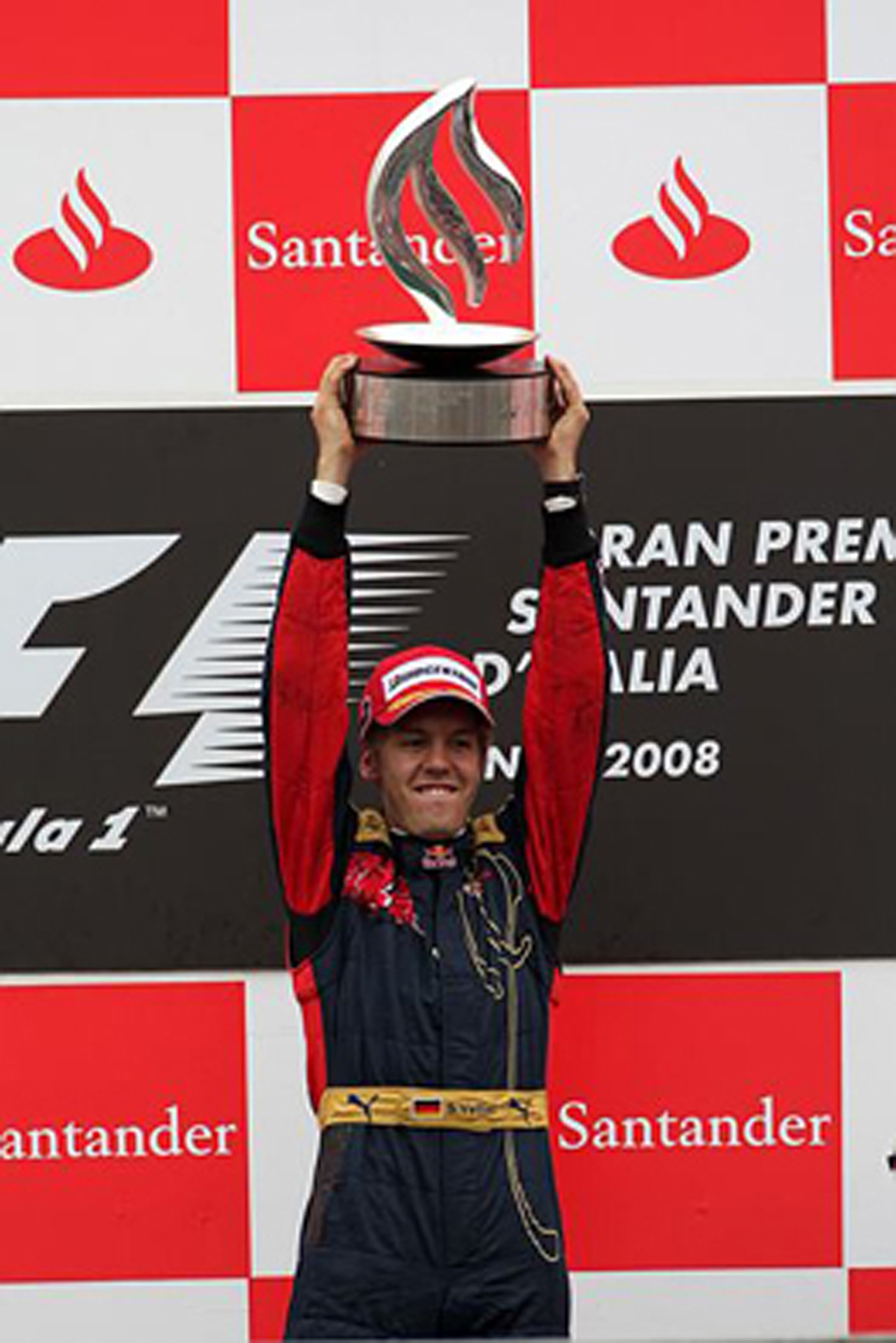 セバスチャン・ベッテル初優勝（画像）