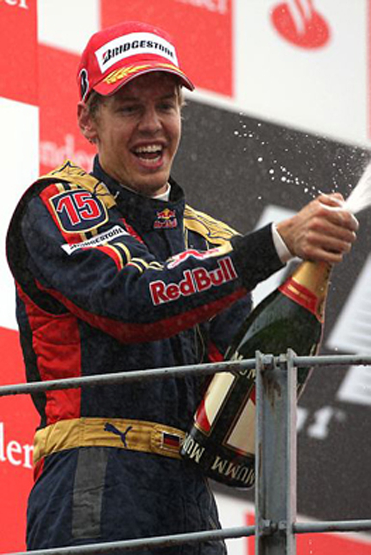 セバスチャン・ベッテル初優勝（画像2）
