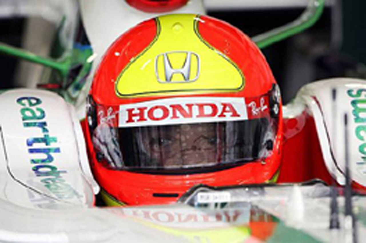 ルーベンス・バリチェロ ブラジルGP ヘルメット（画像）