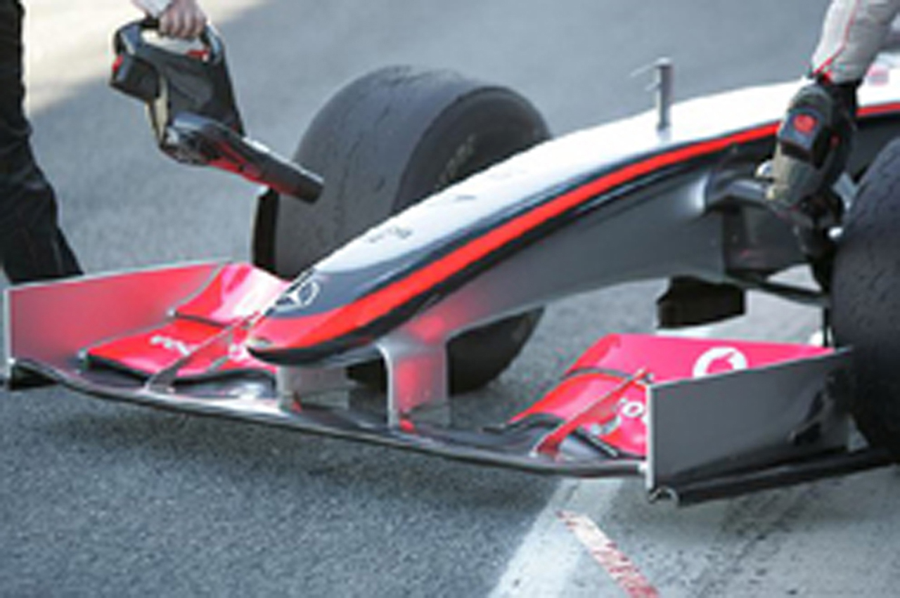 マクラーレン 2009年 フロントウイング （画像）