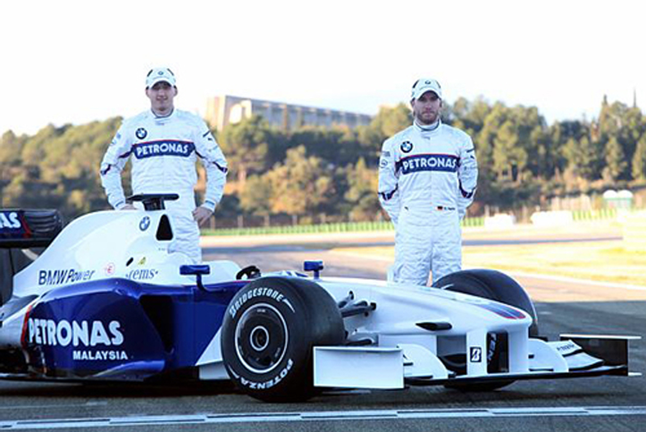 BMWザウバー F1.09 走行画像