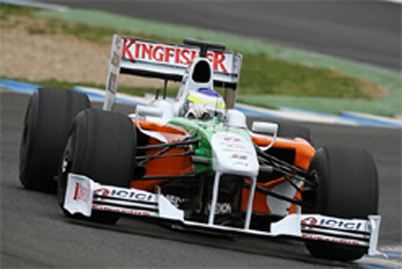 フォース・インディア:VJM02でテストデビュー