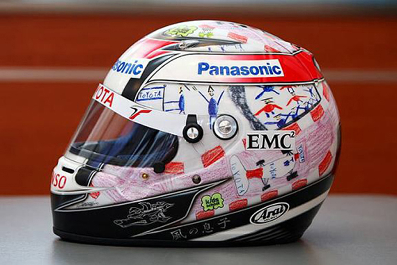 ティモ・グロック ドイツGP 限定ヘルメット 画像