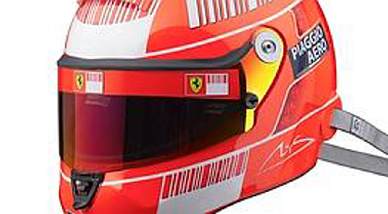 ミハエル・シューマッハ F1復帰 ヘルメット