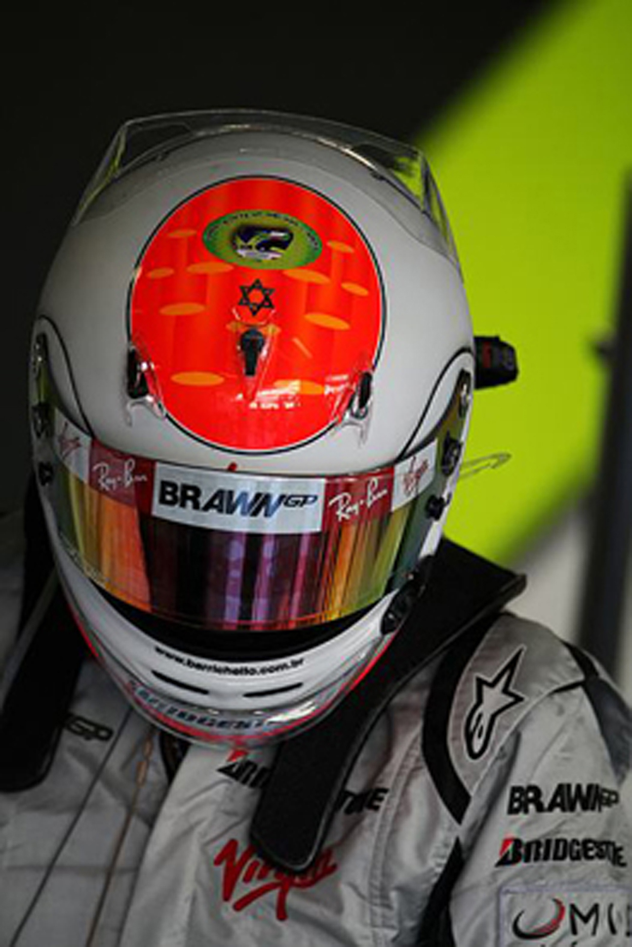 ルーベンス・バリチェロ ヘルメット画像