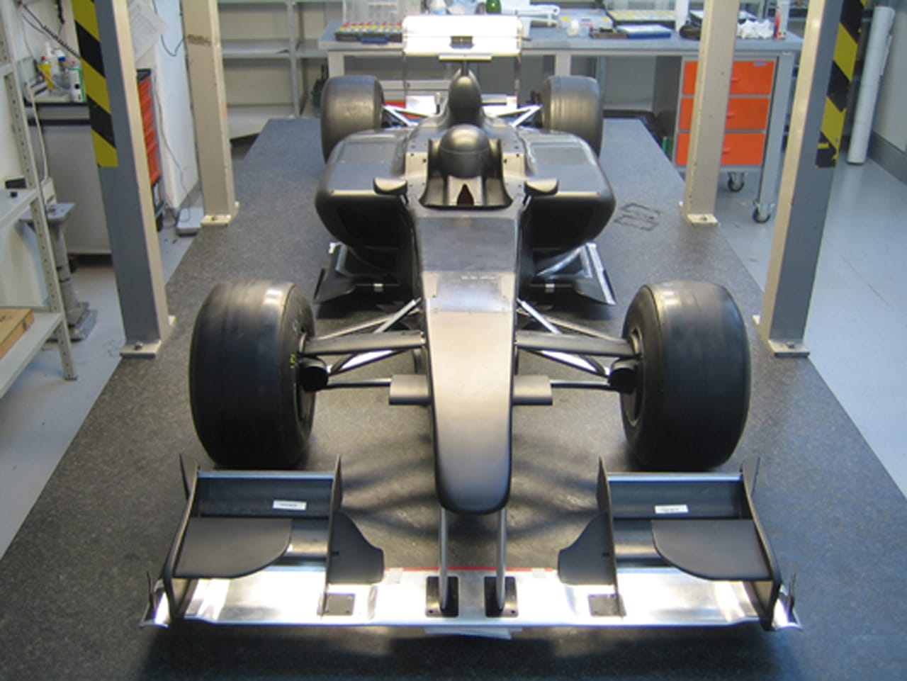 ロータス 2010年F1マシン 風洞モデル（画像）