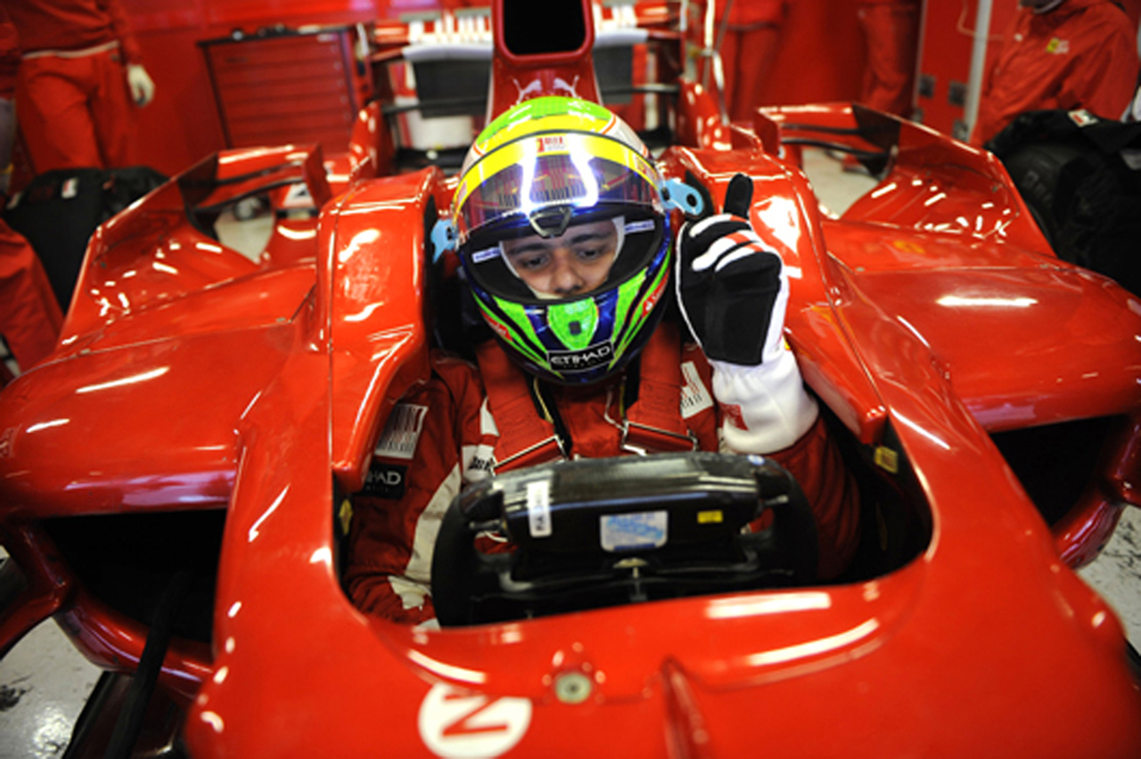 フェリペ・マッサ F2008とテスト