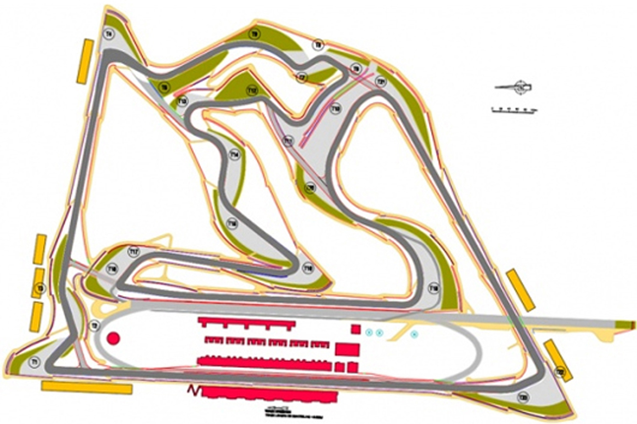 F1バーレーンGP 新サーキットレイアウト (画像)