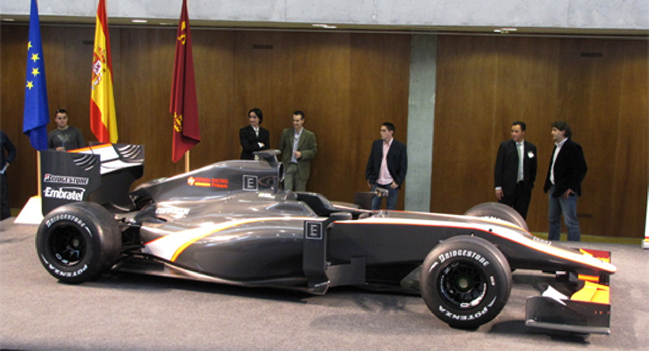 ヒスパニア・レーシング F1マシン（画像3）