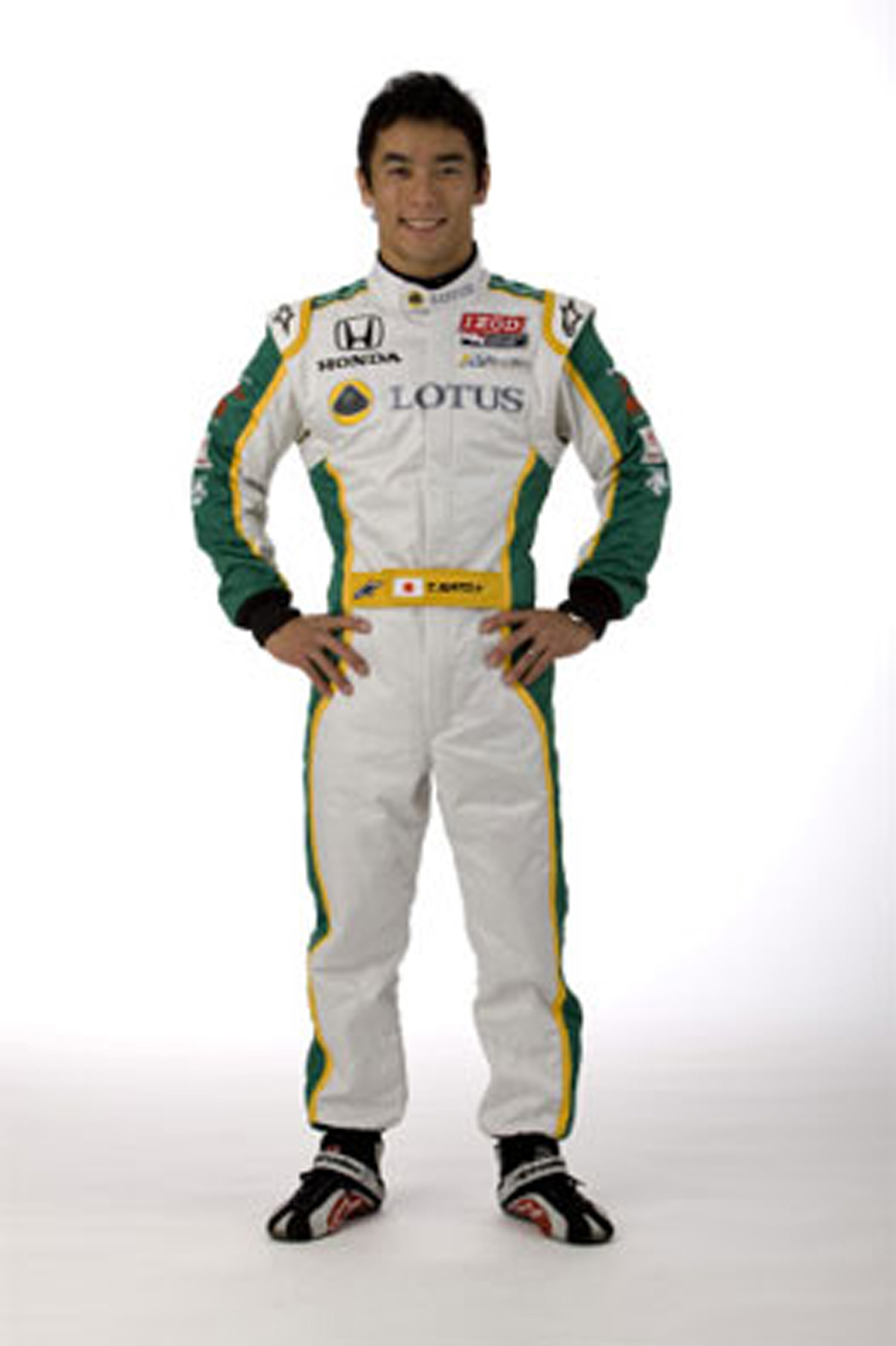 佐藤琢磨 ロータス レーシングスーツ