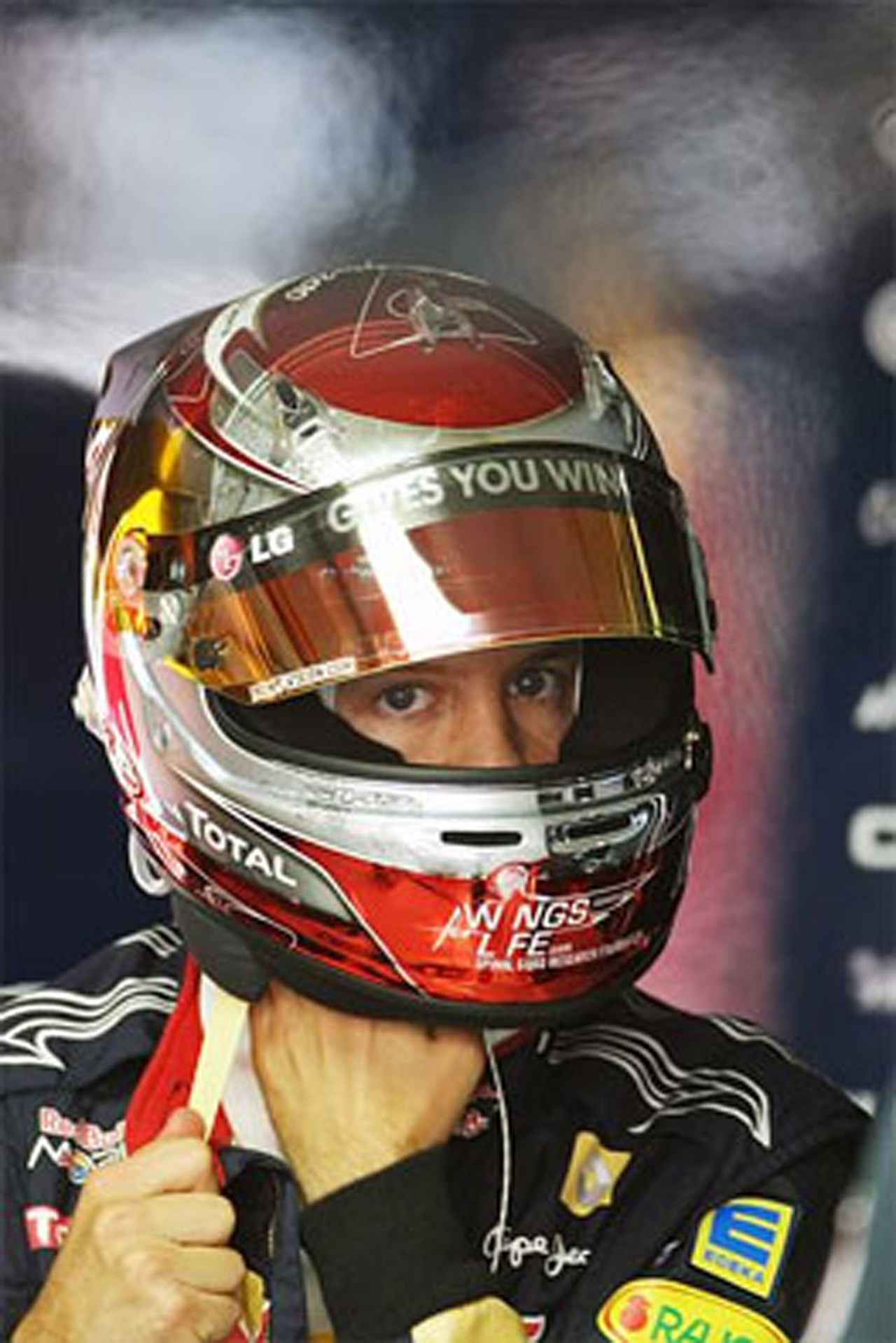セバスチャン・ベッテル F1ドイツGP 特別ヘルメット