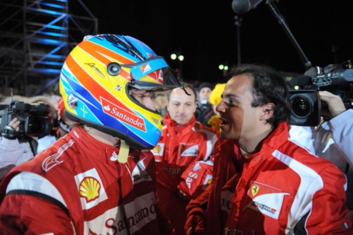 フェルナンド・アロンソとフェリペ・マッサ