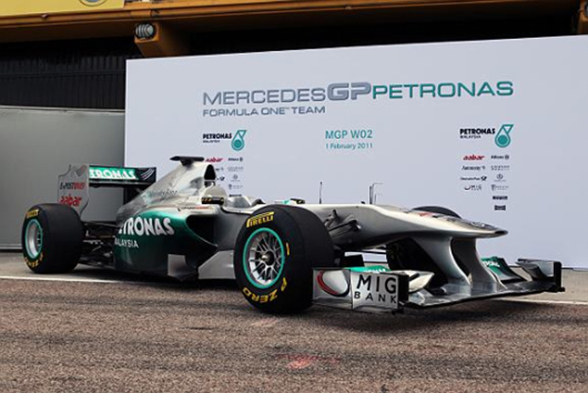 メルセデスGP MGP W02 画像