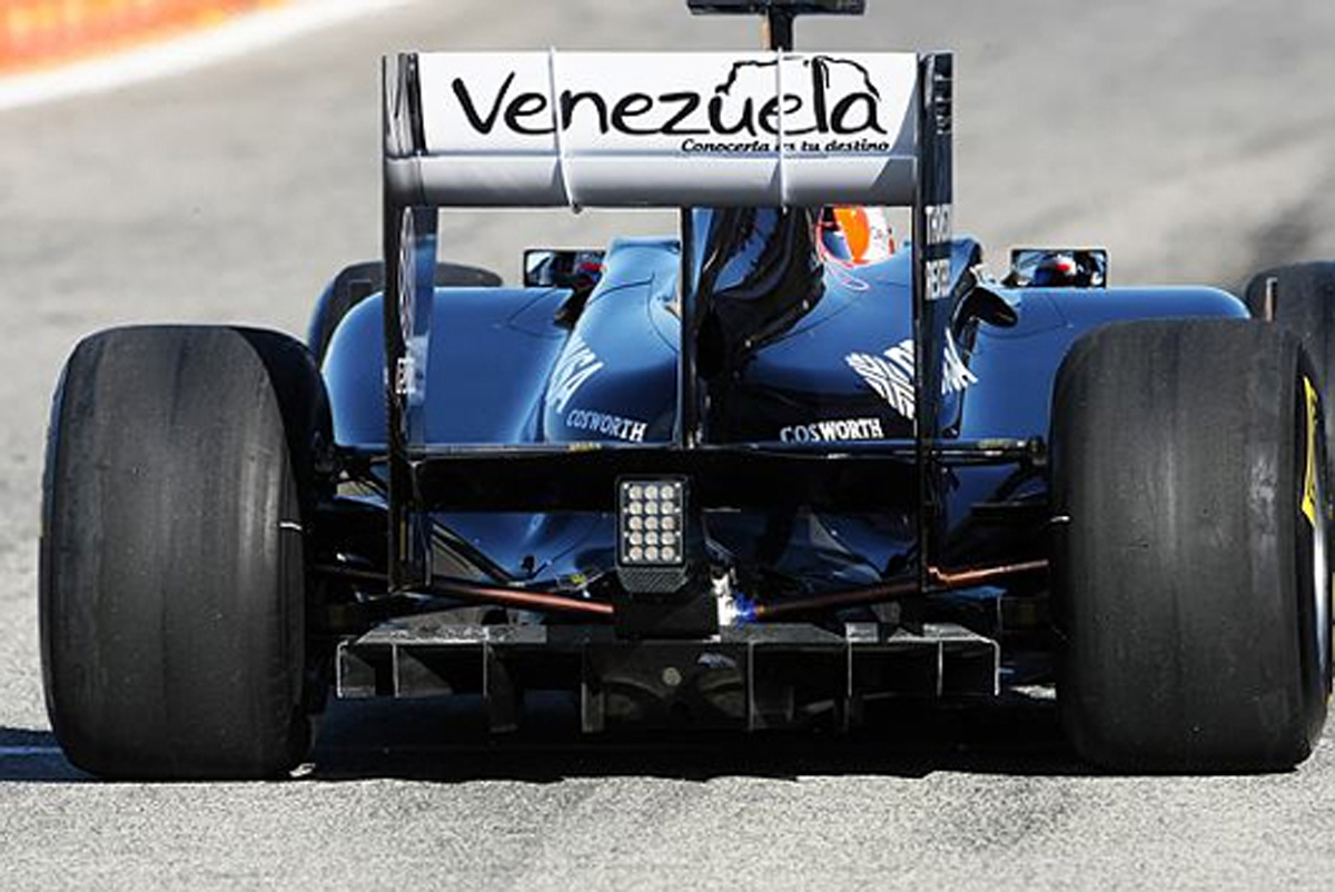 ウィリアムズ FW33 （リア周り）