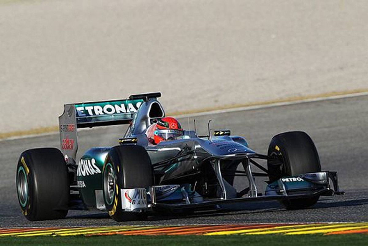 ミハエル・シューマッハ メルセデスGP W02
