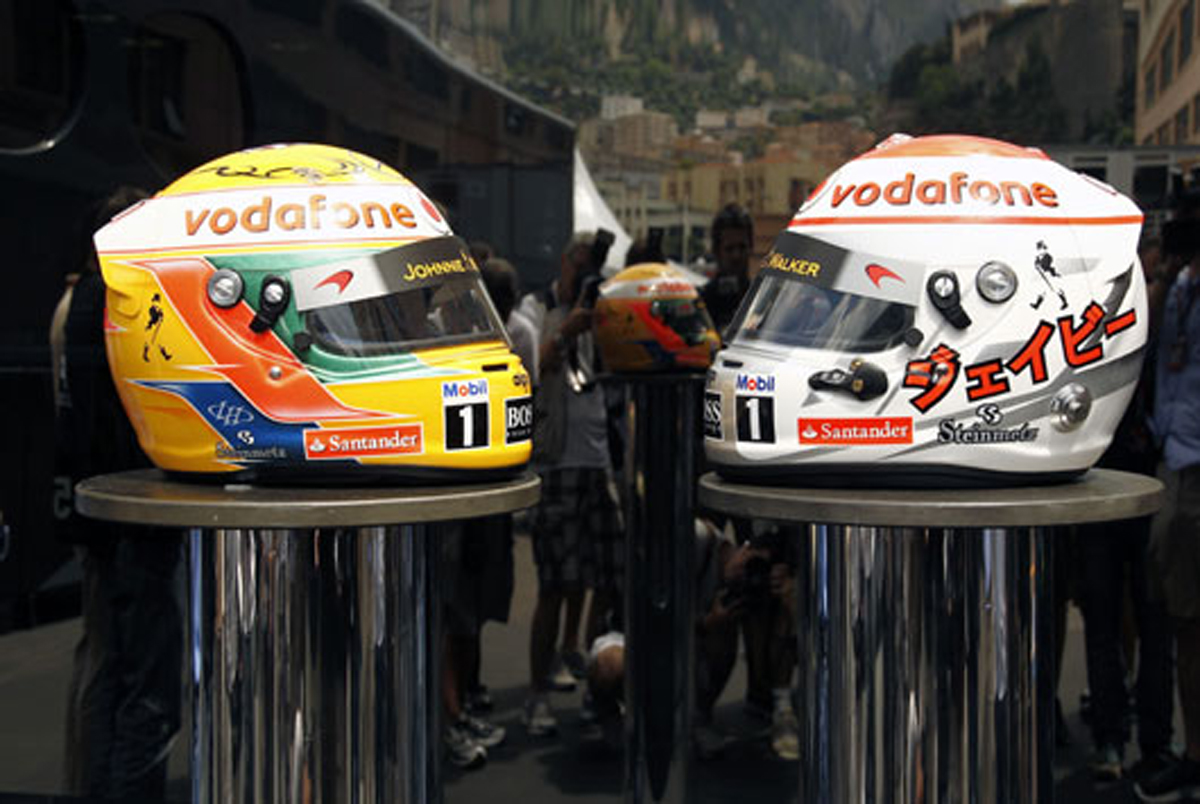 マクラーレン ヘルメット 2011年 F1モナコGP