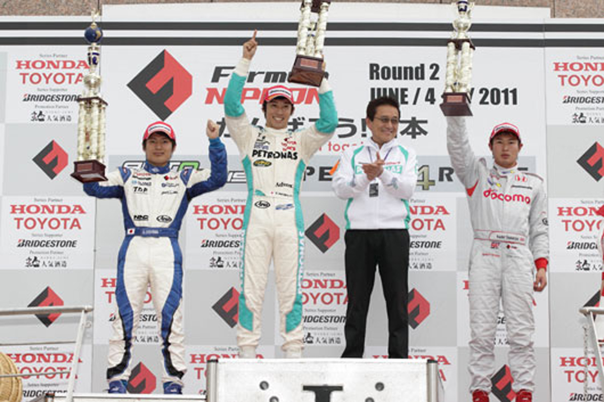 フォーミュラ・ニッポン 中嶋一貴 初優勝
