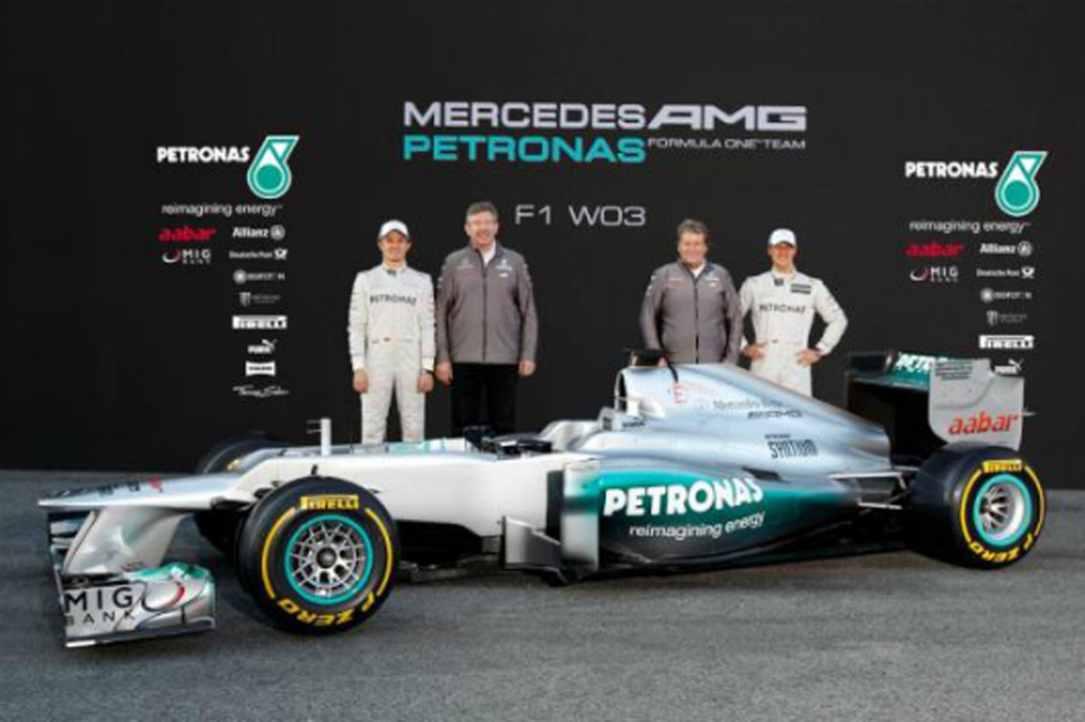 メルセデスAMG W03