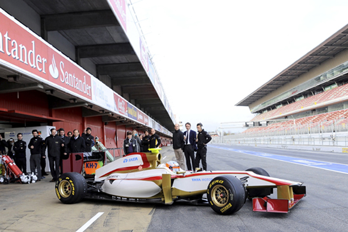 HRT F112 走行画像
