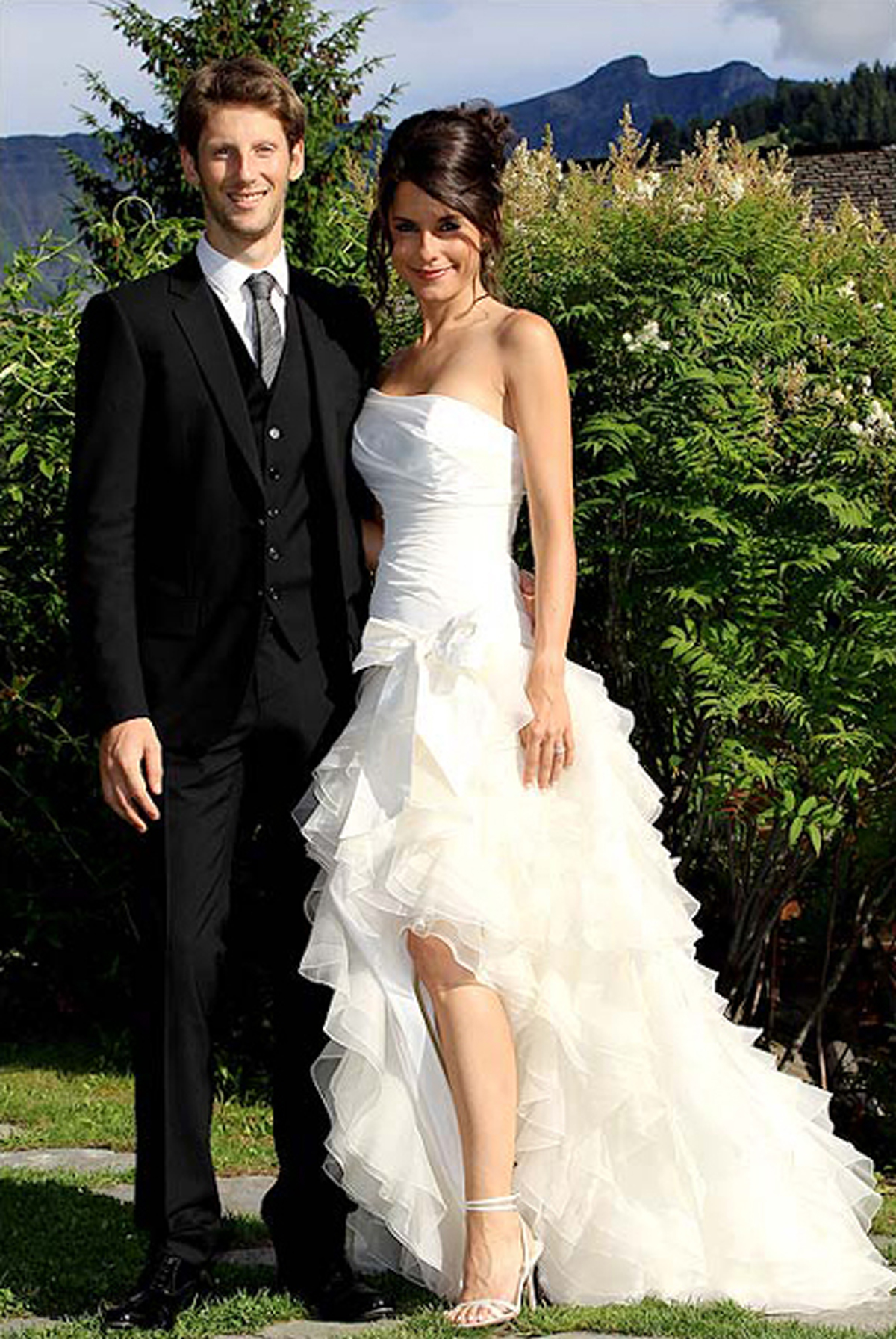 Jolles Marion and Romain Grosjean