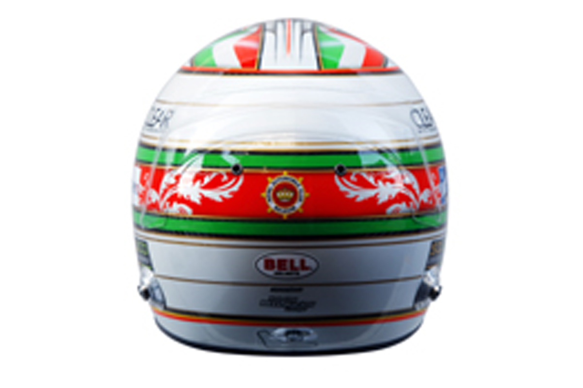 ジェローム・ダンブロシオ F1イタリアGP ヘルメット (バック)