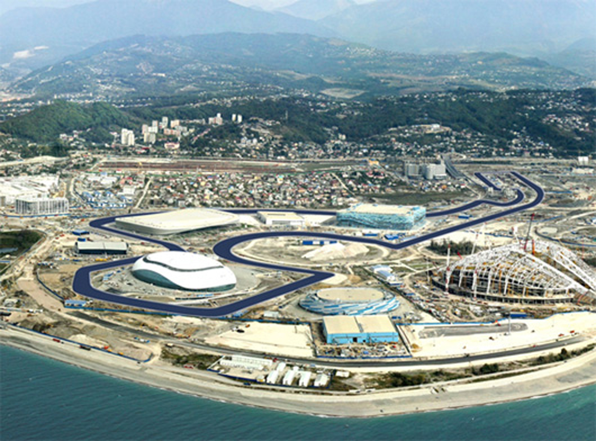 F1ロシアGP サーキット