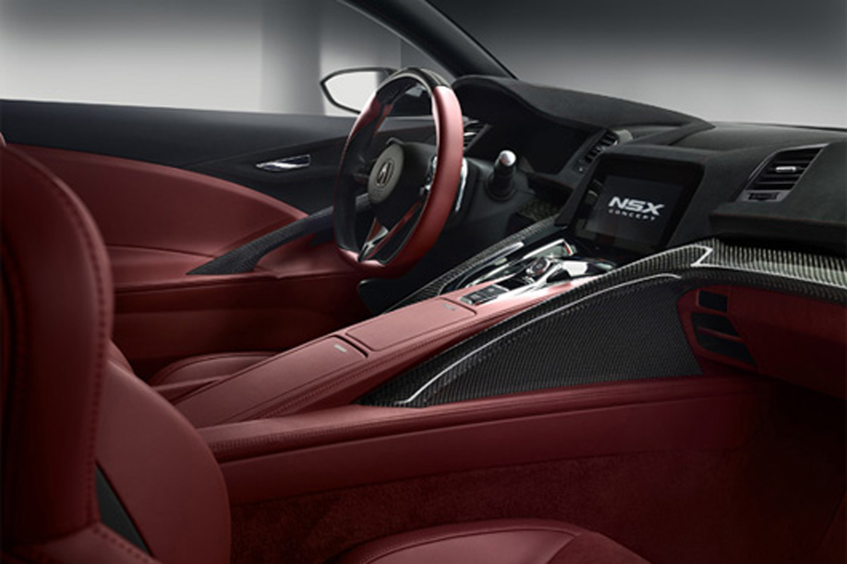 ホンダ NSXコンセプト インテリア
