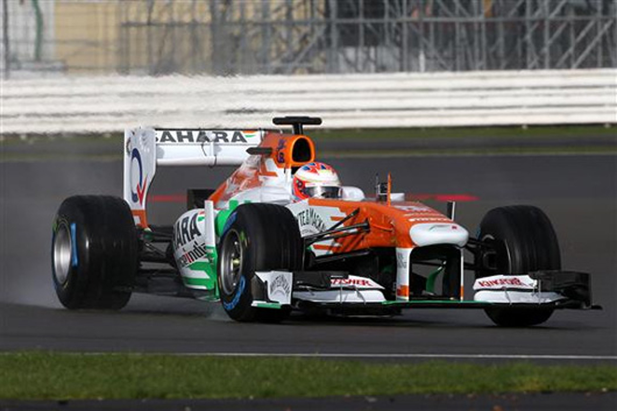 フォース・インディア VJM06 初走行