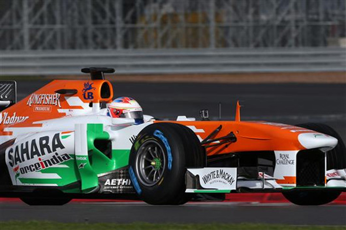 フォース・インディア VJM06 初走行2