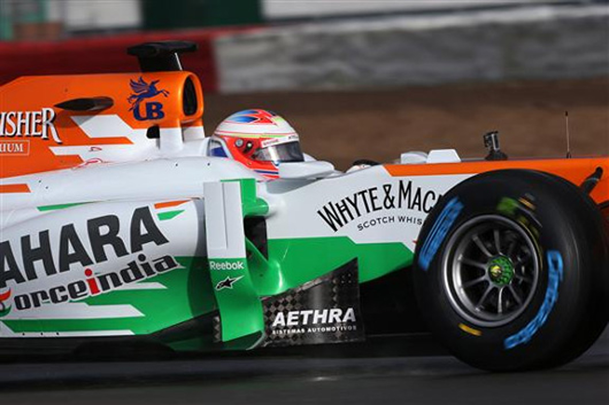 フォース・インディア VJM06 初走行3