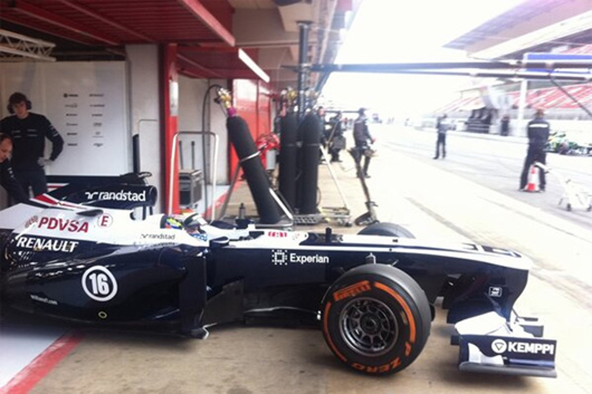 ウィリアムズ FW35 パストール・マルドナド
