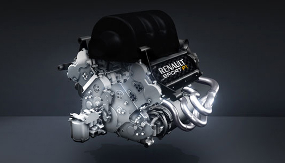 ルノー 2014年 1.6リッター V6ターボ エンジン
