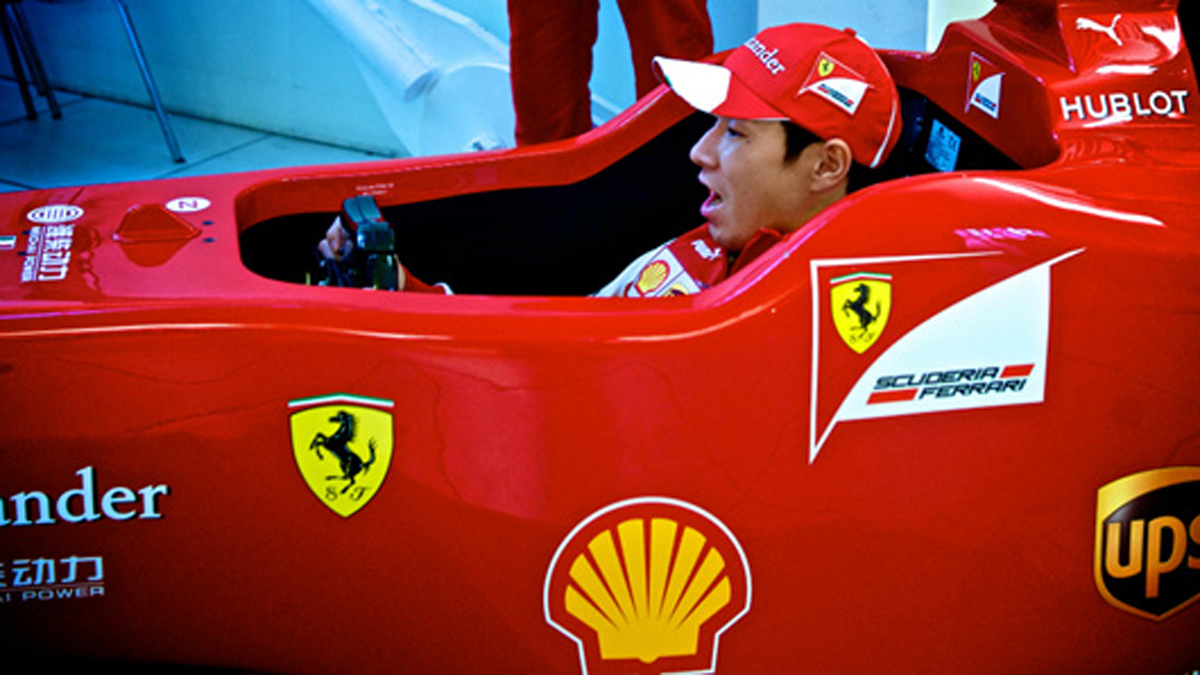 小林可夢偉 フェラーリ F1