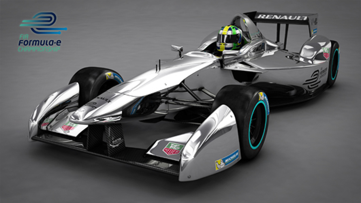 Formula E car