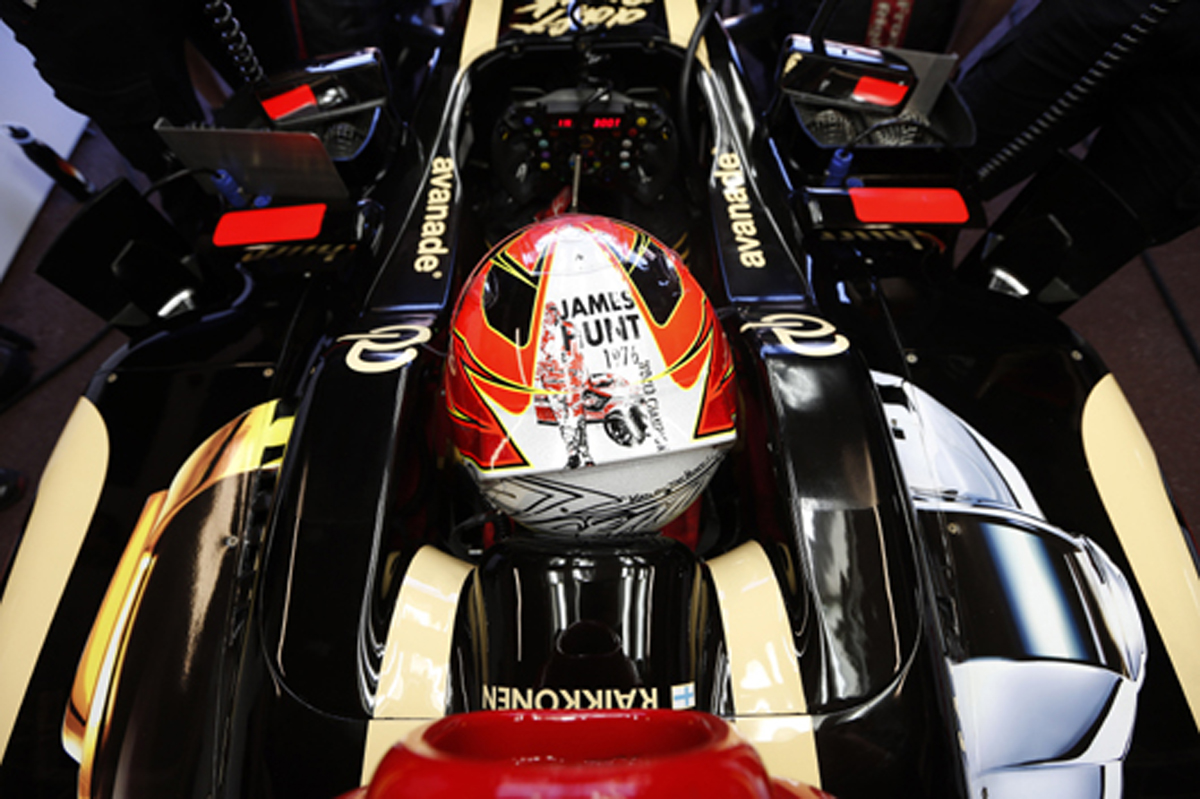 キミ・ライコネン F1モナコGP ヘルメット