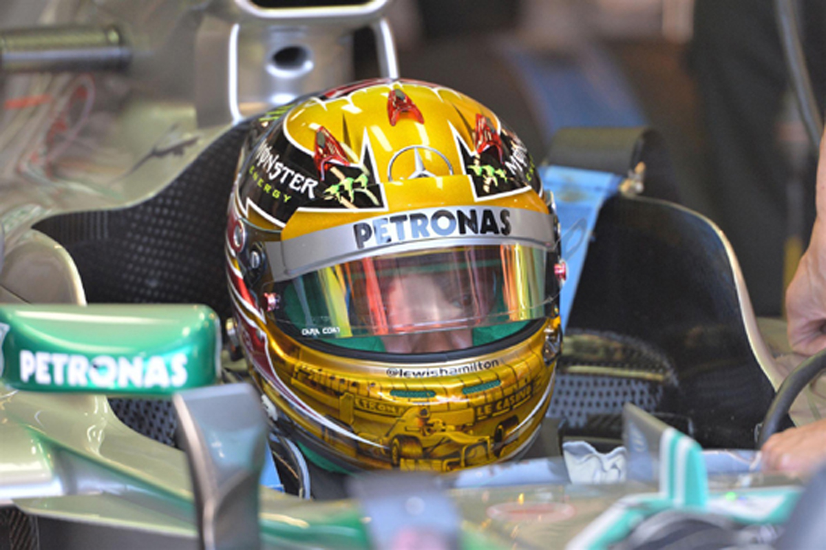 ルイス・ハミルトン F1モナコGP ヘルメット