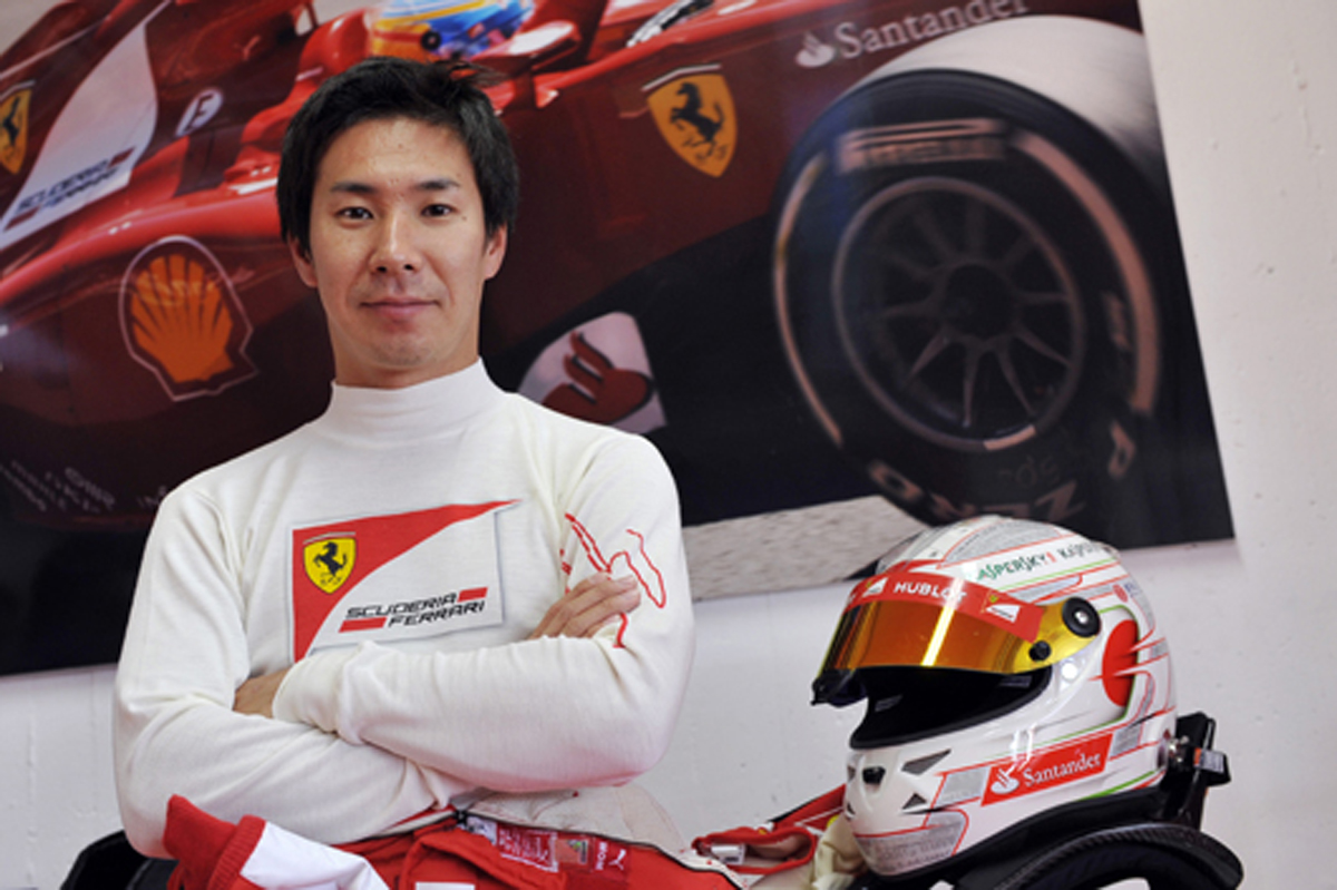 小林可夢偉 フェラーリ