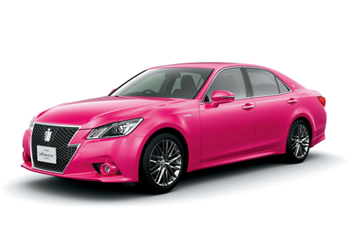 トヨタ クラウン ピンク 特別仕様車