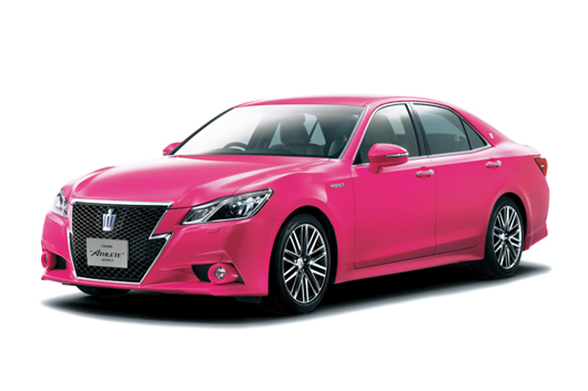 トヨタ クラウン アスリートG “ReBORN PINK” (特別設定色：モモタロウ) 〈オプション装着車〉