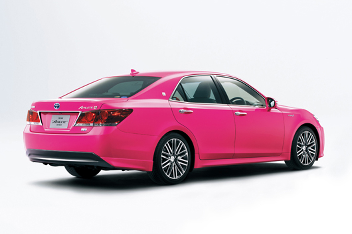 トヨタ クラウン 特別仕様車 アスリートG “ReBORN PINK” (特別設定色：モモタロウ) 〈オプション装着車〉