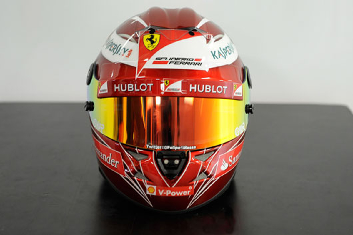 フェリペ・マッサ ヘルメット (F1ブラジルGP）