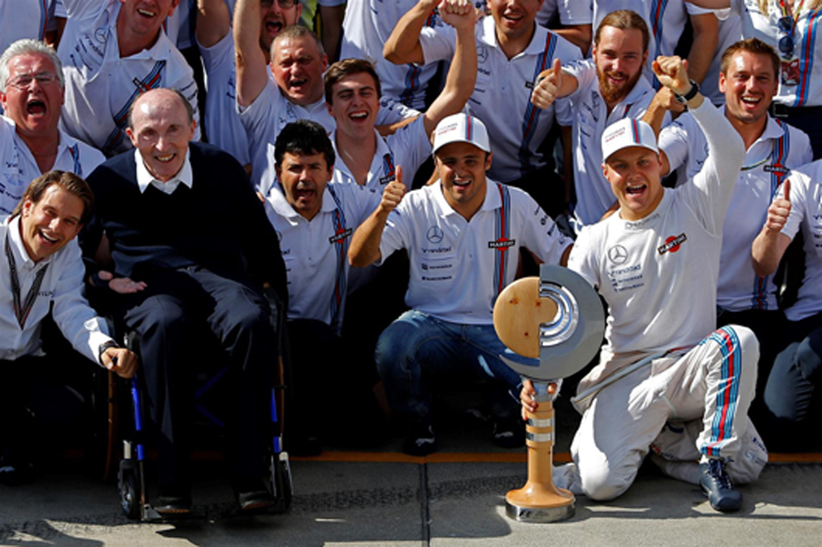バルテリ・ボッタス F1初表彰台