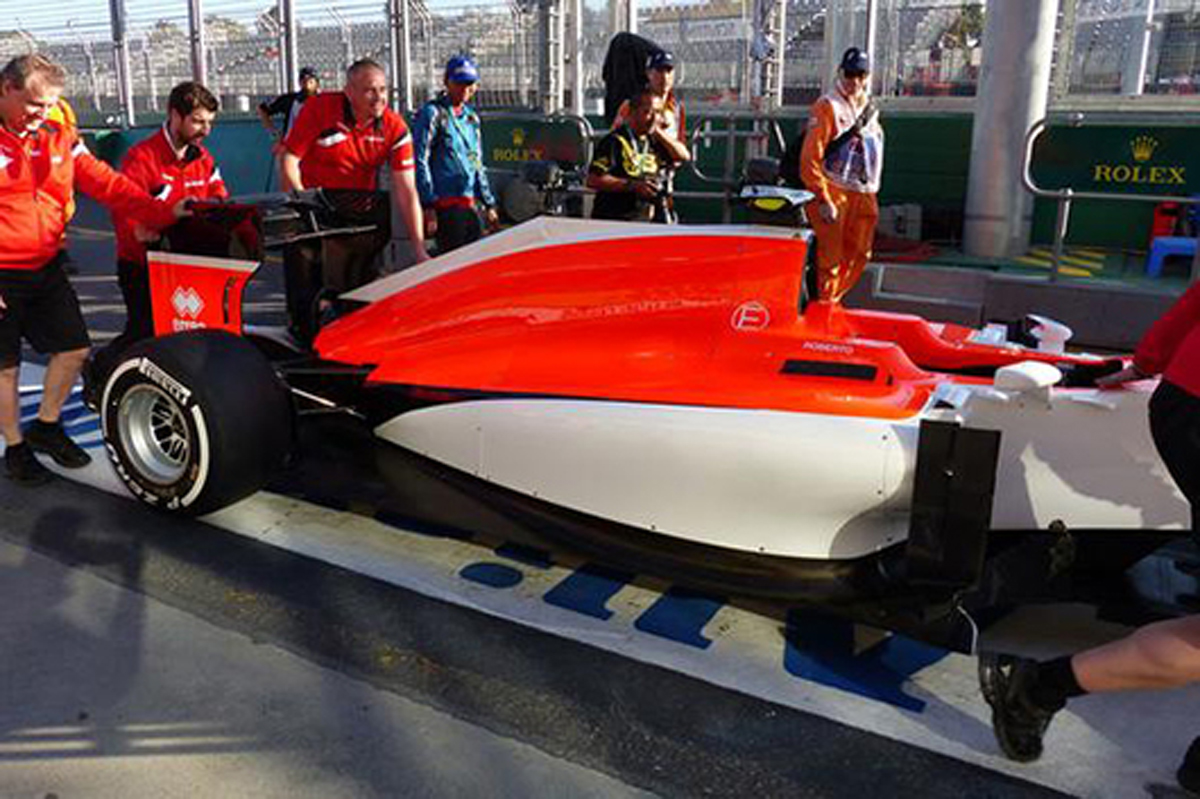 Manor Marussia F1car
