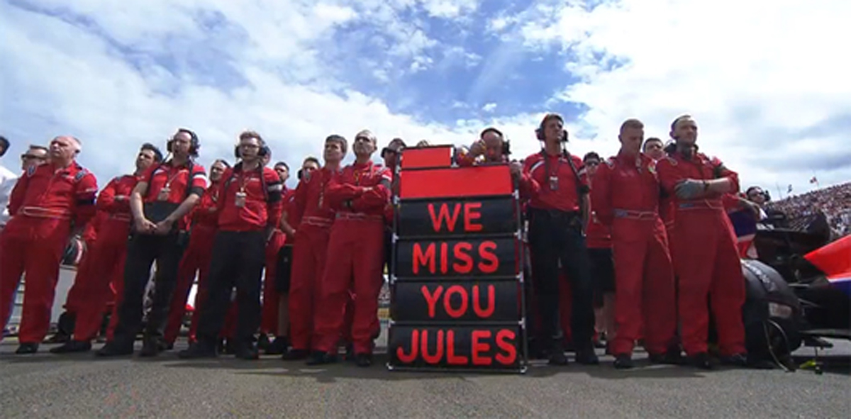 WE MISS YOU JULES