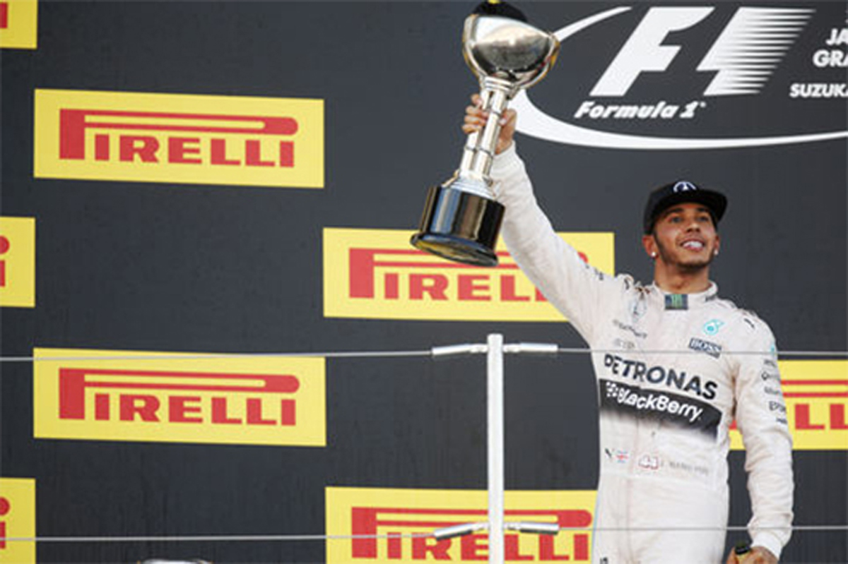 ルイス・ハミルトン F1日本グランプリ 優勝(鈴鹿サーキット)
