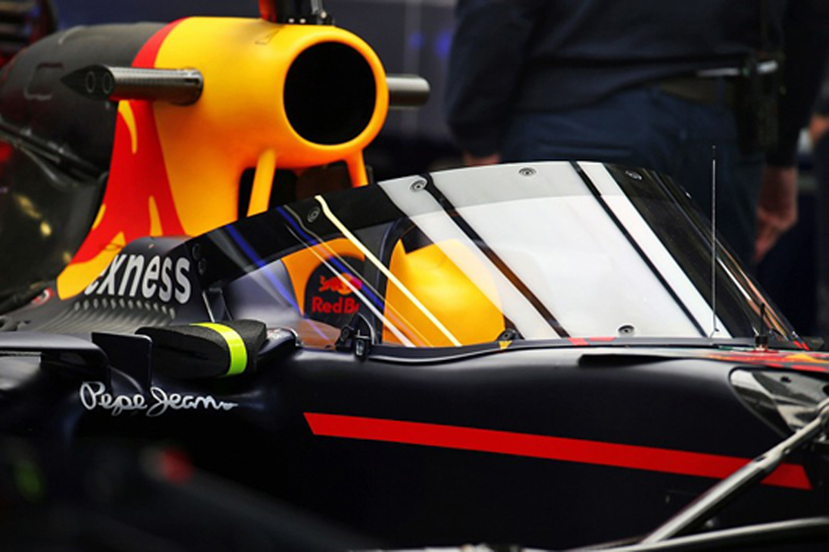 レッドブル F1 エアロスクリーン