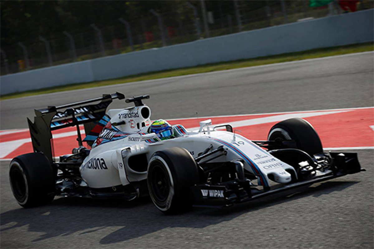 ウィリアムズ FW38 バルセロナテスト