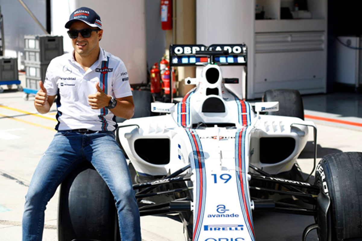 ウィリアムズ、フェリペ・マッサにブラジルGPを戦ったF1マシンをプレゼント