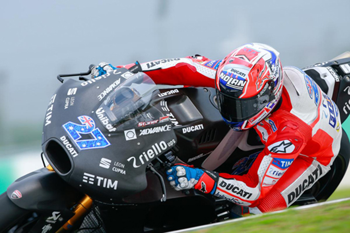 MotoGP オフィシャルテスト初日:ケーシー・ストーナーがトップタイム