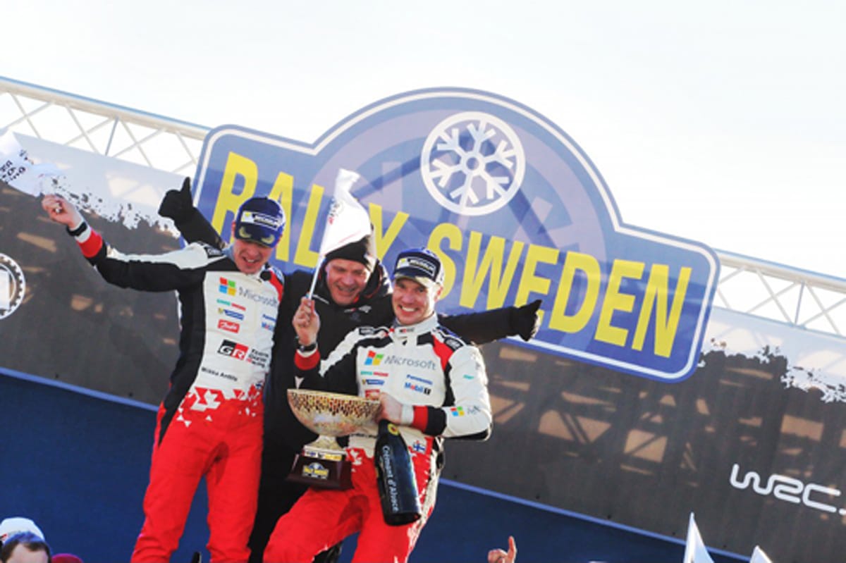 トヨタ WRC 優勝